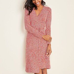 Ann Taylor HeartJersey Wrap Dress